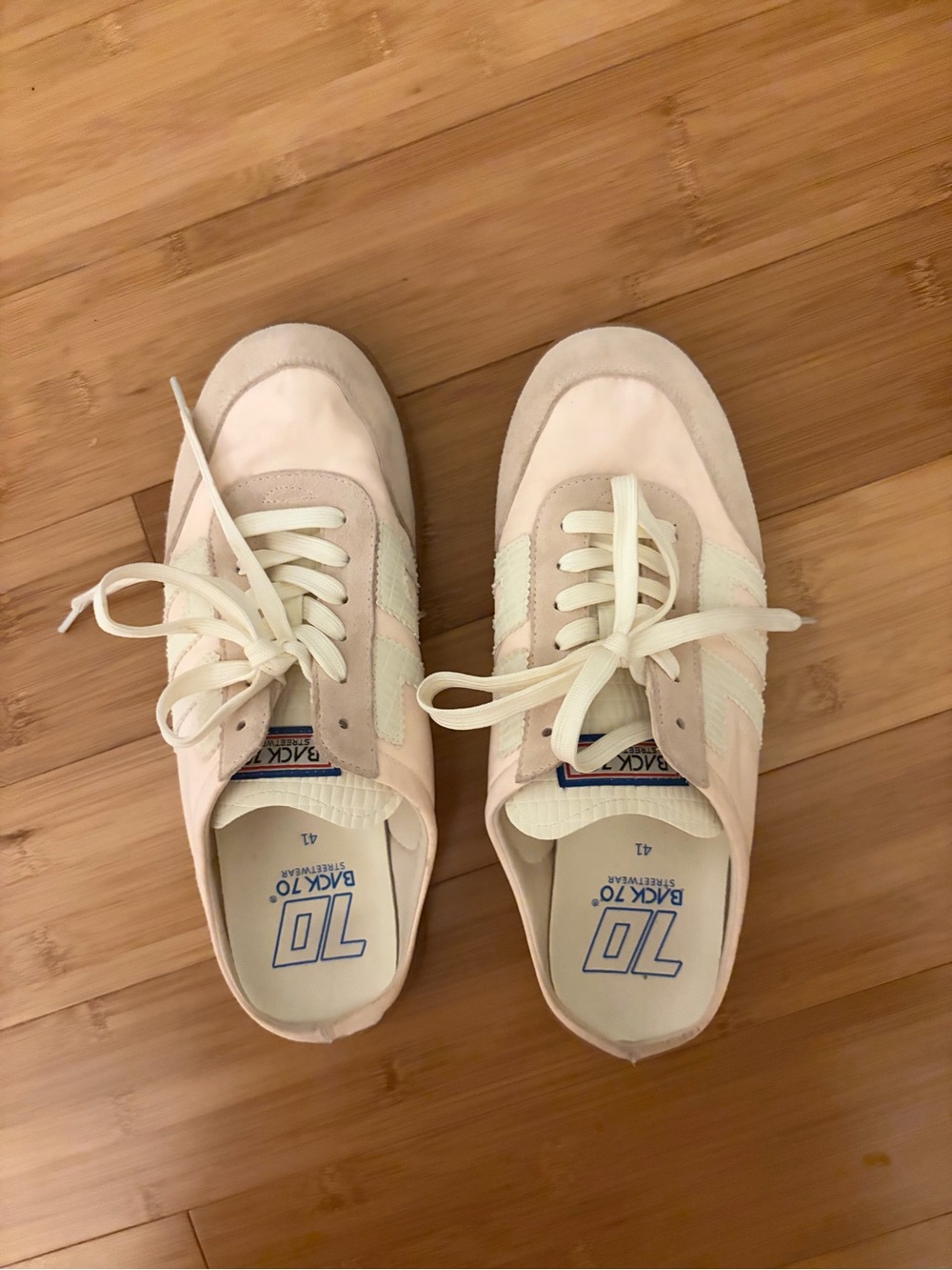 Back 70 Easter Mule Sneakers in Pink Milk